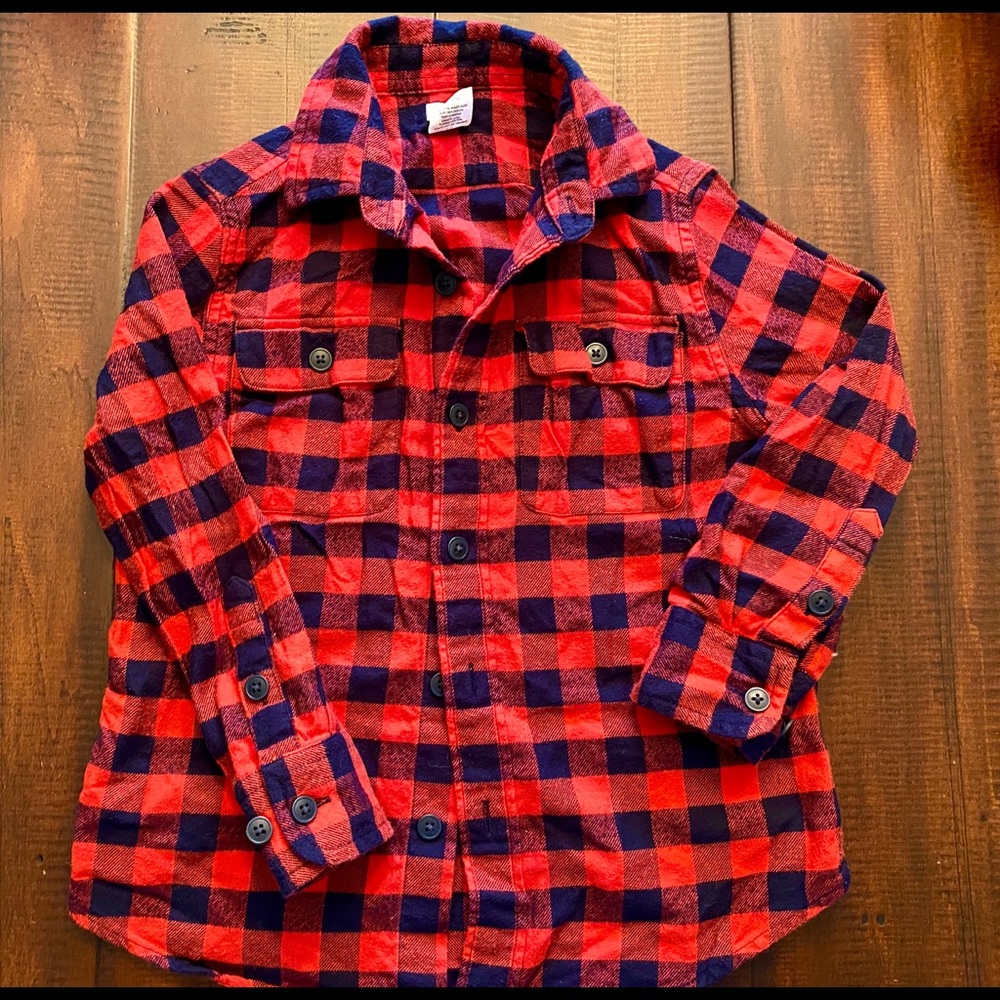 Crewcuts buffalo plaid flannel